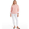 Pale Rose Schoffel Womens Newberry Sweatshirt on model