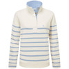 Pale Stone Stripe Schoffel Womens Sandown Sweatshirt