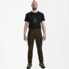 Fallen Leaf Deerhunter Mens Rogaland Stretch Trousers on model