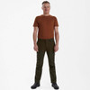 Deep Green Deerhunter Mens Strike Trousers ON MODEL
