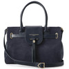 Navy Fairfax & Favor Womens Windsor Handbag