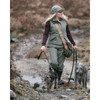 Spring Bracken Hoggs of Fife Womens Roslin Technical Tweed Field Coat Lifestyle