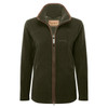 Dark Olive Schoffel Burley Fleece Jacket