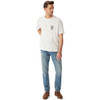 White R.M. Williams Mens Cloudbuster T-Shirt White R.M. Williams Mens Cloudbuster T-Shirt front