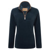 Petrol blue Schoffel Tilton 1/4 Zip Fleece