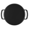 Le Creuset Cast Iron BBQ Round Pizza Pan top