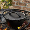 Le Creuset Cast Iron BBQ Round Casserole with lid