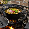 Le Creuset Cast Iron BBQ Round Casserole cooking