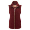 Claret Schoffel Lyndon Fleece Gilet