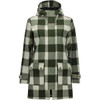 Limestone Check Swanndri Annmore Wool Overcoat