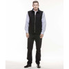 Black Swanndri Saddleback Vest ON MODEL