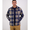 Atlantic Check Swanndri Mens Kiaraki V3 Shacket FRONT