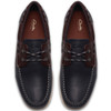Navy Combi Clarks Mens Orson Sail Boat Shoes Top