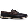 Navy Combi Clarks Mens Orson Sail Boat Shoes Side