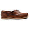 Brown Waxy Leather Loake Mens Padstow Deck Shoe side