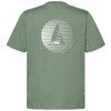 Pangea Green Musto Mens Marine Graphic SS T-Shirt back