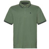 Pangea Green Musto Mens Original Tipped Pique Polo