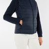 Navy Musto Womens Original Lite Puffer Vest pocket