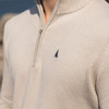 Pure Cashmere Musto Mens Original 1/4 Zip Neck Knit LS2