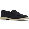 Navy Suede Clarks Mens Torford Easy Loafers