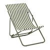 Moss Lafuma Maxi Transat Airlon Folding Stripe Deck Chair