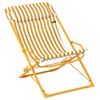 Miel Lafuma Transaswing Airlon Stripe Folding Rocking Deckchair