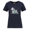 Navy Barbour Womens Clover T-Shirt