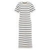 Cloud/Navy Stripe Barbour Womens Selena Midi Dress
