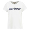 White Barbour Womens Hartland T-Shirt