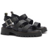 Black Barbour Gabby Sandal