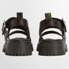 Black Barbour Gabby Sandal back