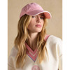 Pink Joules Womens Daley Baseball Cap On Model
