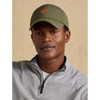 Khaki Green Joules Mens Daley Baseball Cap On Model