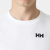 White Helly Hansen Mens Core T-Shirt 2.0 LOGO