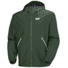 Jungle Green Helly Hansen Mens Sandoy Rain Jacket