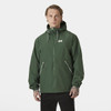 Jungle Green Helly Hansen Mens Sandoy Rain Jacket model