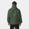 Jungle Green Helly Hansen Mens Sandoy Rain Jacket back