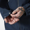 navy Helly Hansen Mens Sandoy Rain Jacket cuff