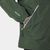Jungle Green Helly Hansen Mens Sandoy Rain Jacket pocket