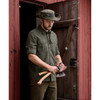 Grape Leaf Seeland Mens Selous Short Sleeve Cargo Shirt Lifestyle On Model