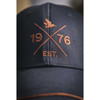 Dark Sapphire Seeland Skeet Cap Limited Edition Detail