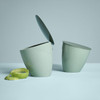 Nordic Sage Mepal Calypso Waste Bin 2.2L Side View
