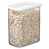 White Mepal Modula Storage Box 1500ml With Food