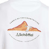 White Schoffel Mens Trenance T-Shirt front logo