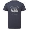 Navy Heritage Print Schoffel Mens Talland T-Shirt BACK