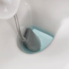 Grey/White Joseph Joseph Flex Lite Toilet Brush In Use
