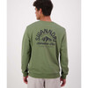 Clover Swanndri Mens Summit Crew Jumper Back
