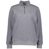 Mid Grey Marle Swanndri Womens Hazelwood Quarter Zip Jumper