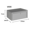 Bosmere Ultimate Protector Rectangular Table Cove size