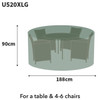 Bosmere Ultimate Protector Round Patio Set Cover size